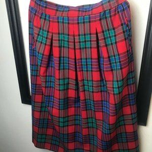 Vintage Pendleton 100% Virgin Wool Skirt